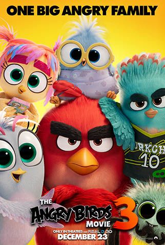 The Angry Birds Movie 3 official poster
